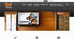 Desktop Screenshot of bemarketingday.com